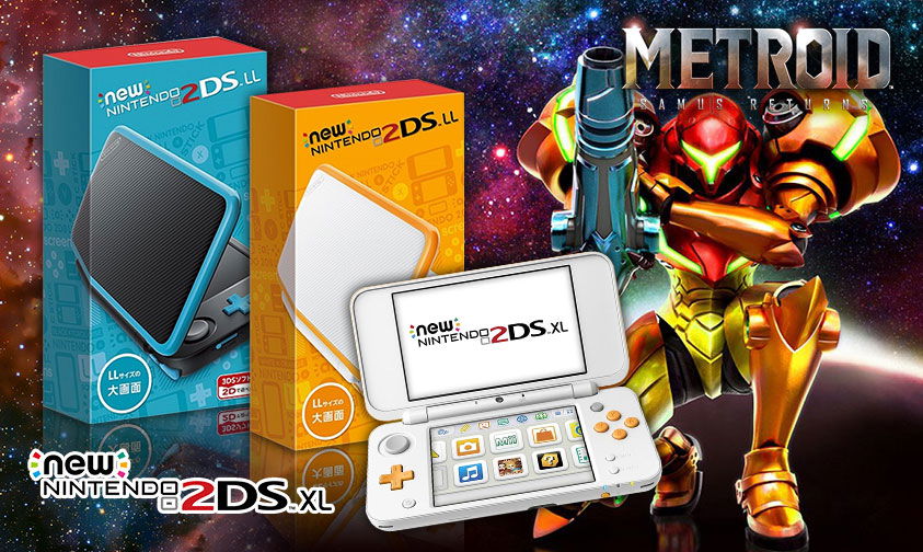 Metroid Samus Returns And New 2DS XL Available Now Playasia Blog