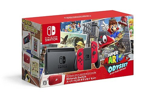 Nintendo Switch Super Mario Odyssey Set
