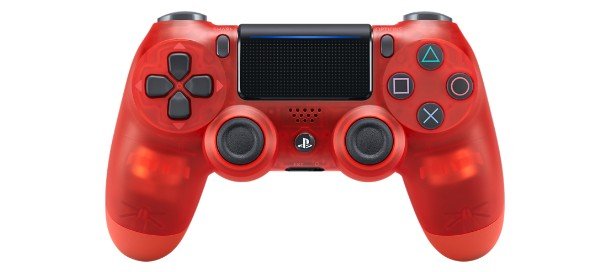 New DualShock 4 CUH-ZCT2 Series (Red Crystal)