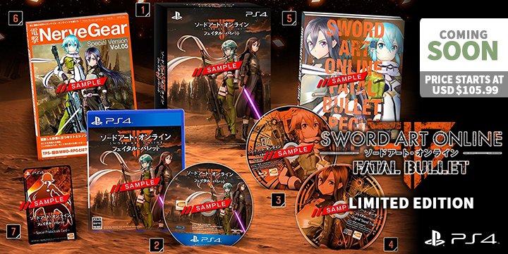 Go Into An Epic Adventure With Sword Art Online: Fatal Bullet