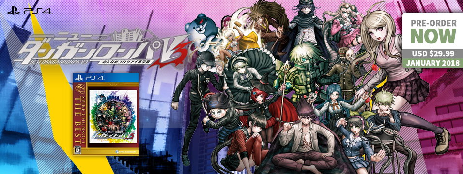 Danganronpa V3 Limited Edition – PS4 – Neuf Sous Blister – Version Japonaise