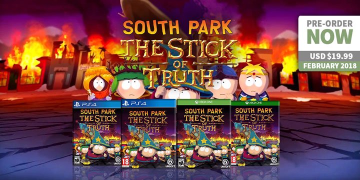 Play-Asia.com, South Park: The Stick of Truth, South Park: The Stick of Truth US, South Park: The Stick of Truth Europe, South Park: The Stick of Truth PlayStation 4, South Park: The Stick of Truth Xbox One, South Park: The Stick of Truth gameplay, South Park: The Stick of Truth features, South Park: The Stick of Truth price, South Park: The Stick of Truth release date
