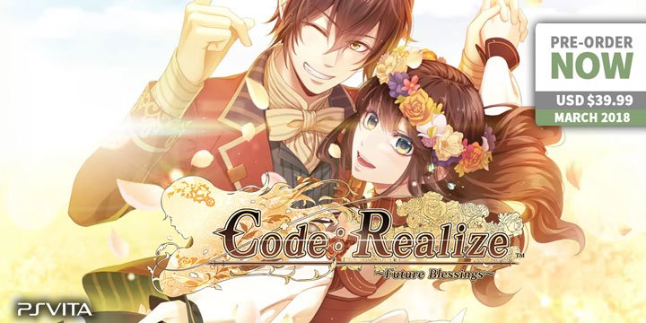 Play-Asia.com, Code:Realize - Future Blessings, Code:Realize - Future Blessings US, Code:Realize - Future Blessings EU, Code:Realize - Future Blessings PlayStation Vita, Code:Realize - Future Blessings gameplay, Code:Realize - Future Blessings features, Code:Realize - Future Blessings release date, Code:Realize - Future Blessings price