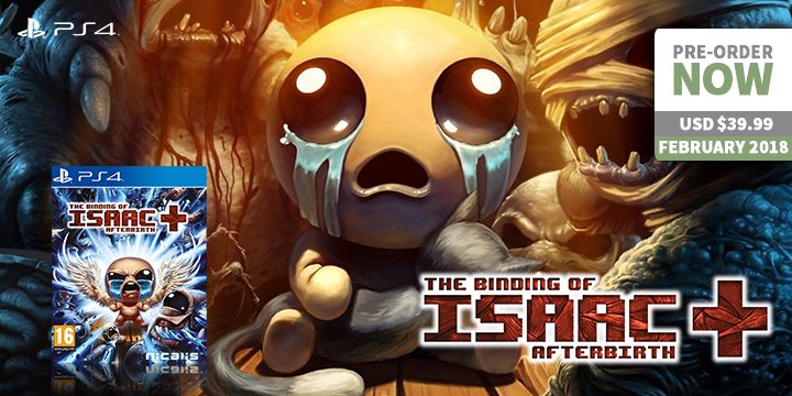 play-asia.com, The Binding of Isaac: Afterbirth +, The Binding of Isaac: Afterbirth + PlayStation 4, The Binding of Isaac: Afterbirth + Europe, The Binding of Isaac: Afterbirth + release date, The Binding of Isaac: Afterbirth + price, The Binding of Isaac: Afterbirth + gameplay, The Binding of Isaac: Afterbirth + features
