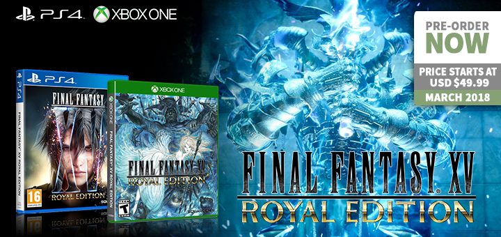 Final Fantasy XV: Royal Edition Archives - Playasia Blog