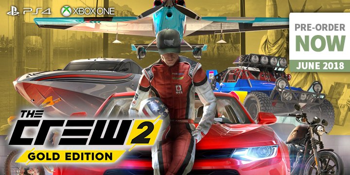 play-asia.com, The Crew 2, The Crew 2 PlayStation 4, The Crew 2 Xbox One, The Crew 2 US, The Crew 2 AU, The Crew 2 release date, The Crew 2 price, The Crew 2 gameplay, The Crew 2 features 