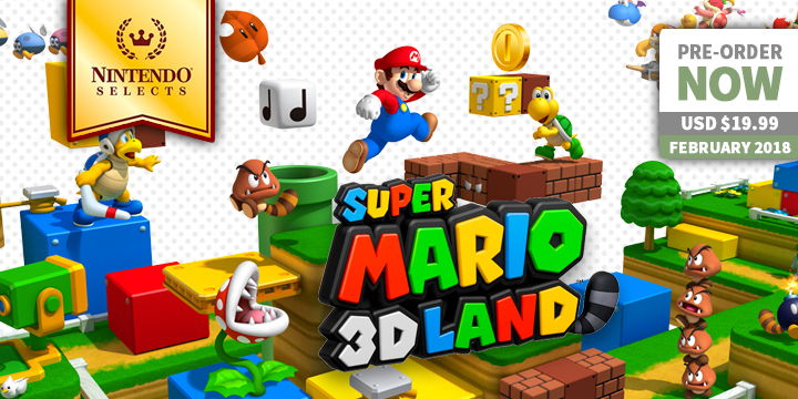 Nintendo Selects Super Mario 3D World