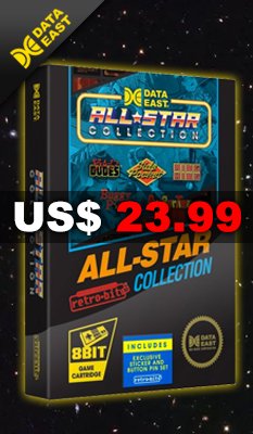 DATA ​​EAST ​​ALL ​​STAR ​​COLLECTION by Retro-Bit