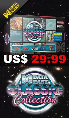 DATA ​​EAST ​​ALL ​​CLASSIC ​​COLLECTION by Retro-Bit