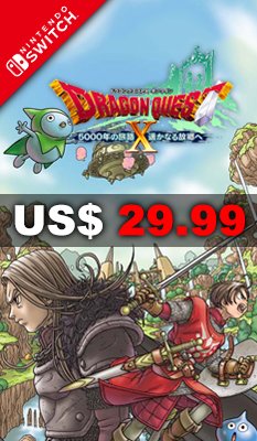 DRAGON QUEST X: 5000 YEAR JOURNEY TO A FARAWAY HOMETOWN - Square Enix