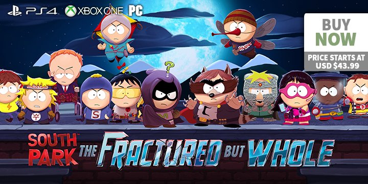 Play-Asia.com, South Park: The Fractured But Whole, South Park: The Fractured But Whole US, South Park: The Fractured But Whole Nintendo Switch, South Park: The Fractured But Whole gameplay, South Park: The Fractured But Whole features, South Park: The Fractured But Whole release date, South Park: The Fractured But Whole 