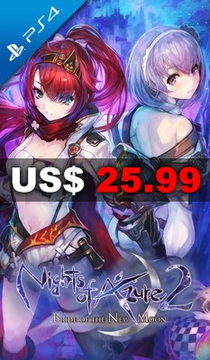 NIGHTS OF AZURE 2: BRIDE OF THE NEW MOON - Koei Tecmo Games