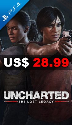 UNCHARTED: THE LOST LEGACY - Sony Computer Entertainment