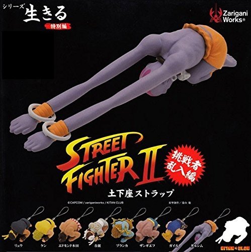 play-asia.com, street fighter, street fighter toys, street fighter collectibles, street fighter collector's items, Street Fighter II: Kneeling on Ground Strap 2.0 (Random Single)