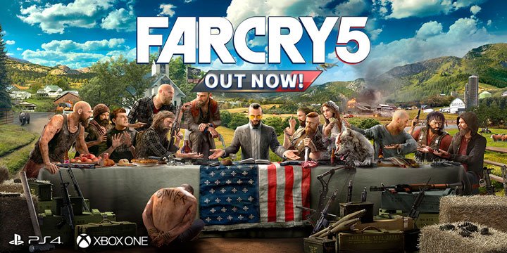 Play-Asia.com, Far Cry 5, Far Cry 5 PS4, Far Cry 5 XONE, Far Cry 5 PC, Far Cry 5 Australia, Far Cry 5 US, Far Cry 5 EU, Far Cry 5 Asia, Far Cry 5 news, Far Cry 5 updates