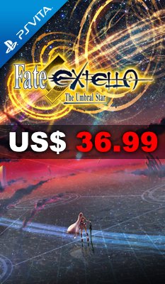 FATE/EXTELLA: THE UMBRAL STAR [NOBLE PHANTASM EDITION] Xseed Games