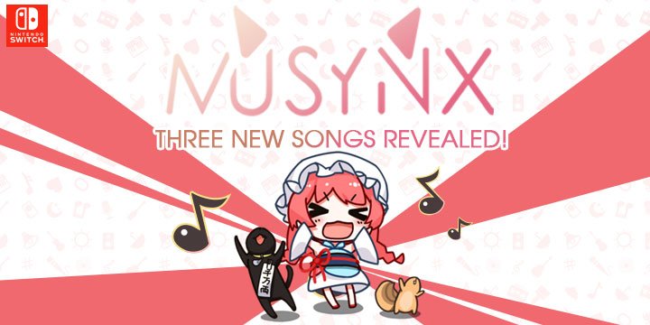 Play-Asia.com, Musynx, Musynx Nintendo Switch, Musynx US, Musynx Asia, Musynx release date, Musynx features, Musynx new songs, Musynx three new songs, Musynx update