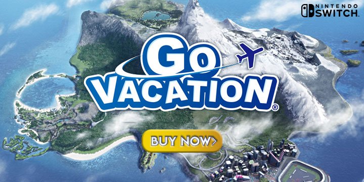 The 2011 Wii Title Go Vacation is Getting a Remastered Version to Switch!