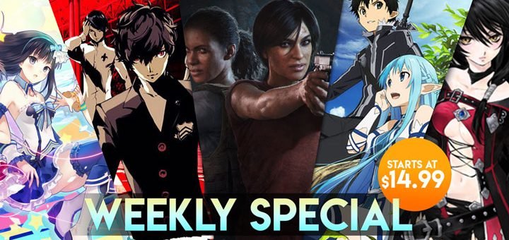 WEEKLY SPECIAL: Uncharted: The Lost Legacy, Omega Quintet, Tales of Berseria, & More!