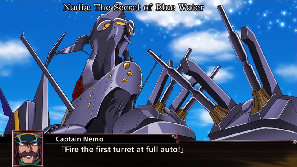 Super Robot Wars X - Nadia: The Secret of Blue Water