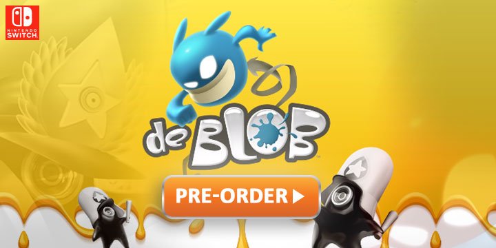 de Blob, Switch, US, Europe, gameplay, features, release date, price, trailer, screenshots