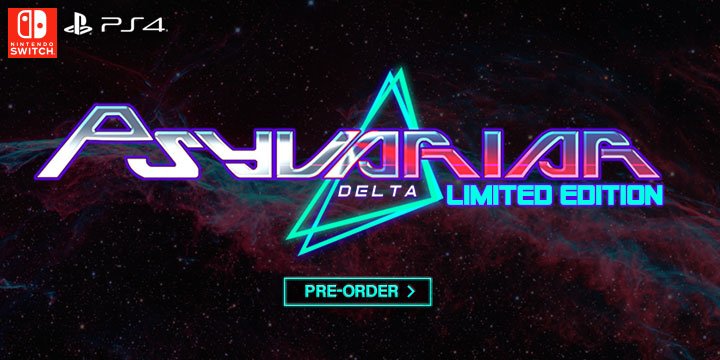 Psyvariar Delta (Multi-Language), PlayStation 4, Nintendo Switch, release date, price, gameplay, features, Asia, Psyvariar Delta (Multi-Language) Limited Edition
