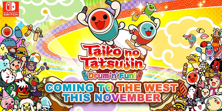 Taiko no Tatsujin: Nintendo Switch Version!, Taiko no Tatsujin, Switch, Japan, Asia, gameplay, features, trailer, screenshots, update, Western release, game update