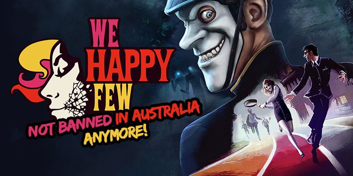  We Happy Few, Australia, XONE, PS4, PC, EU, US, gameplay, features, update, game update, trailer, screenshots 