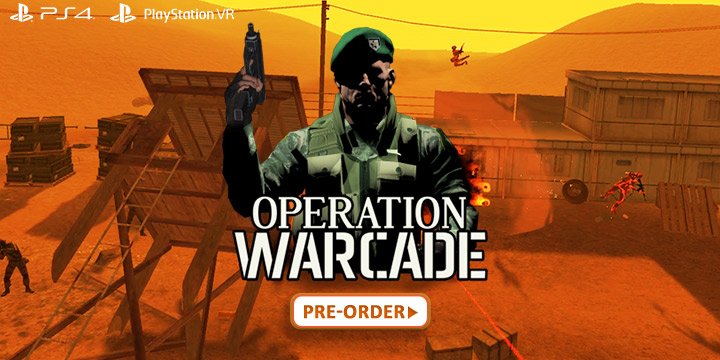 Operation Warcade, PS4, PSVR, US, gameplay, features, release date, price, trailer, screenshots