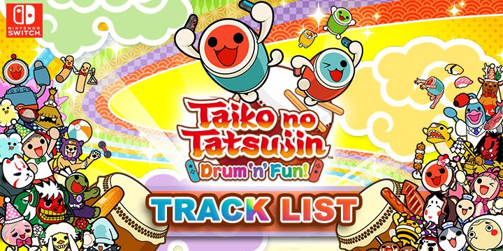Taiko no Tatsujin: Drum 'n' Fun!, Switch, US, Europe, gameplay, features, release date, price, trailer, screenshots, updates, track list