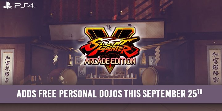 Street Fighter, Street Fighter V, Street Fighter V: Arcade Edition, PS4, Us, Europe, Japan, Asia, gameplay, features, trailer, screenshots, update, dojo, dojos