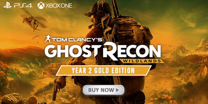 Tom Clancy's Ghost Recon: Wildlands (Year 2 Gold Edition), Tom Clancy's Ghost Recon: Wildlands Year 2 Gold Edition, PlayStation 4, Xbox One, Europe, Asia, release date, price, gameplay, features, Ubisoft, trailer