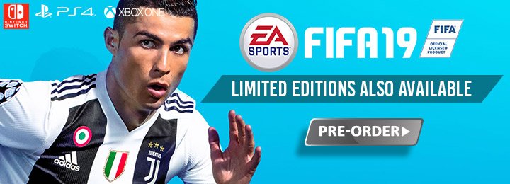FIFA, FIFA 19, PS4, XONE, Switch, US, Europe, Japan, gameplay, features, release date, price, trailer, screenshots, update, demo