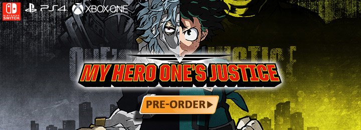 My Hero One's Justice, Boku no Hero Academia, PS4, XONE, Switch, Bandai Namco, US, Europe, Australia, Asia, gameplay, features, release date, price, trailer, screenshots, update
