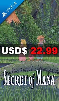 SECRET OF MANA Square Enix