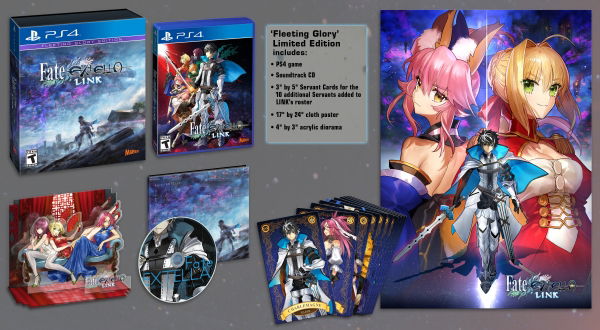 Fate/Extella Link, US, PS4, gameplay, features, release date, price, trailer, screenshots, updates, Western release, localization