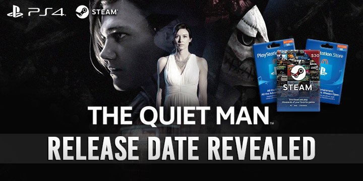 The Quiet Man, PlayStation 4, Steam, release date, gameplay, price, digital, PSN cards, Steam cards, Square Enix, trailer, update, game