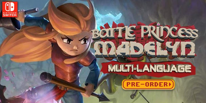 Battle Princess Madelyn, Battle Princess Madelyn Multi-Language, Multi-Language, Nintendo Switch, PS4, Asia, Japan, release date, gameplay, features, price, trailer, 3goo, Casual Bit Games, pre-order