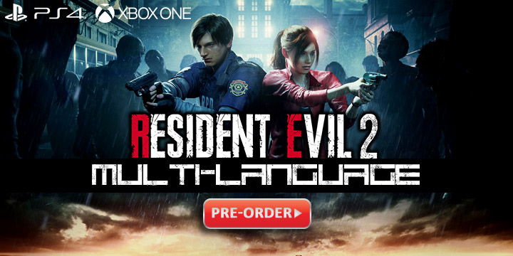 Resident Evil 2 (Multi-Language) Available for Pre-order here at