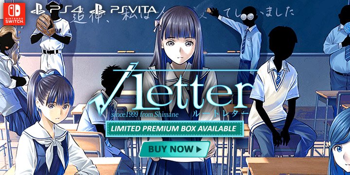 Root Letter, Root Letter: Last Answer, √Letter, PS4, PSVita, Switch, PlayStation 4, PlayStation Vita, Nintendo Switch, Japan, gameplay, features, release date, price, trailer, screenshots, √Letter ルートレター Last Answer