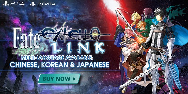  Fate/Extella Link, Marvelous Entertainment, Nintendo Switch, Switch, Asia, English, Multi-language, gameplay, features, release date, price, trailer, screenshots