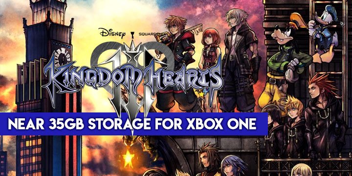 Kingdom Hearts III, Square Enix, PS4, XONE, US, Europe, Australia, Japan, update, Square Enix, screenshots, trailer, storage