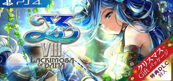 Ys VIII: Lacrimosa of Dana, Ys VIII: Lacrimosa of Dana (Christmas Gift Package), Japan, PS4, PlayStation 4, gameplay, features, release date, price, trailer, screenshots, Falcom