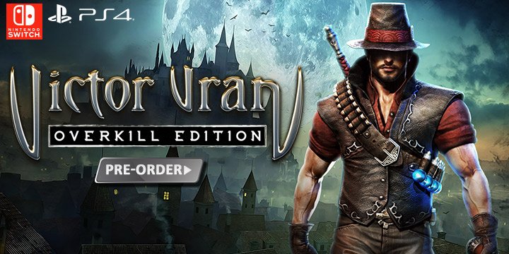 Victor Vran: Overkill Edition, Switch, Nintendo Switch, Japan, gameplay, features, release date, price, trailer, screenshots, PS4, PlayStation 4