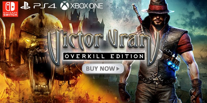Victor Vran: Overkill Edition, Switch, Nintendo Switch, Japan, gameplay, features, release date, price, trailer, screenshots, PS4, PlayStation 4