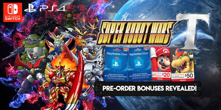 Super Robot Wars T, PlayStation 4, Nintendo Switch, Japan, release date, gameplay, features, screenshots, trailer, English, Bandai Namco, price, pre-order bonuses, Premium Anime Song & Sound Edition, Gespenst