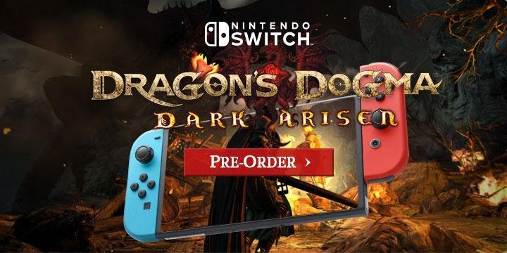 Dragon’s Dogma: Dark Arisen, Capcom, Nintendo Switch, Switch, release date, pre-order, price, gameplay, features, game, US, North America, Europe, Japan, ドラゴンズドグマ: ダークアリズン