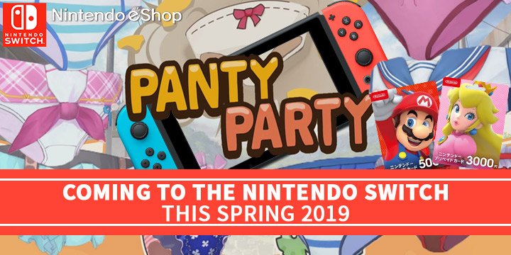 Panty Party, Nintendo Switch, Switch, Nintendo e-shop, gameplay, features, release date, price, trailer, screenshots