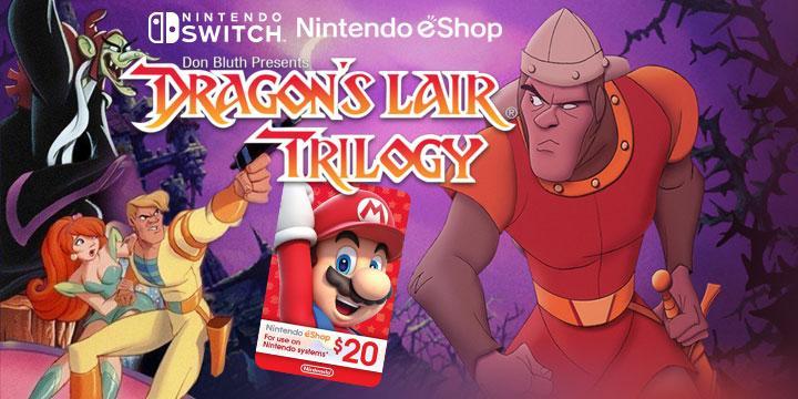 Dragon's Lair Trilogy for Nintendo Switch - Play the Laserclassics!!!