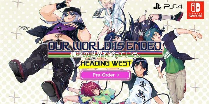 Our World is Ended, PS4, PlayStation 4, Nintendo Switch, Switch, release date, price, game, gameplay, features, trailer, update, news, pre-order, West, Japan, Europe, PQube